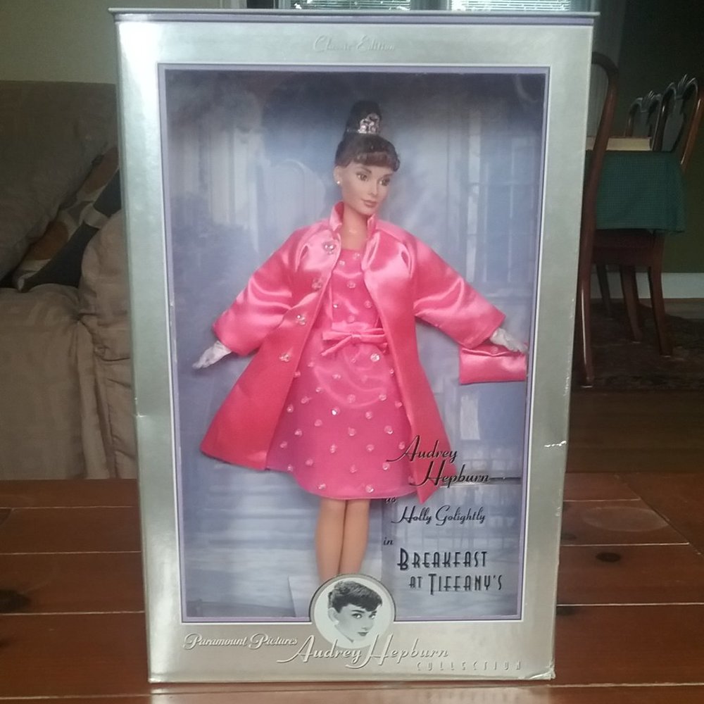 Audrey Hepburn "Breakfast At Tiffany's" Pink Princess Collector Barbie